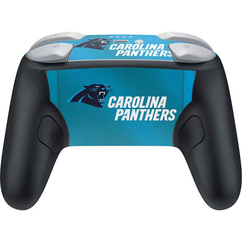 NFL Carolina Panthers Team Jersey Nintendo Switch 2 (2025) Pro Controller Skin