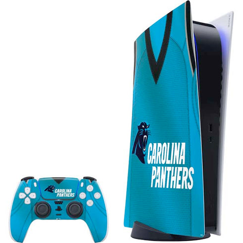 NFL Carolina Panthers Team Jersey PlayStation PS5 Skins