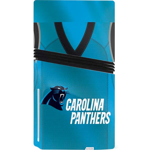 NFL Carolina Panthers Team Jersey PS5 Pro Disk Console Skin