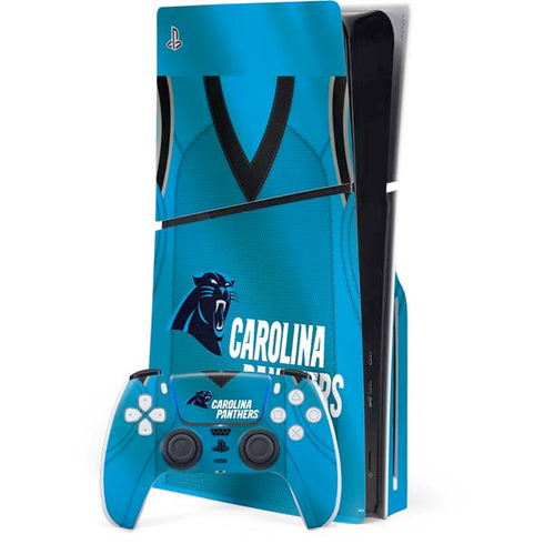 NFL Carolina Panthers Team Jersey PlayStation PS5 Skins