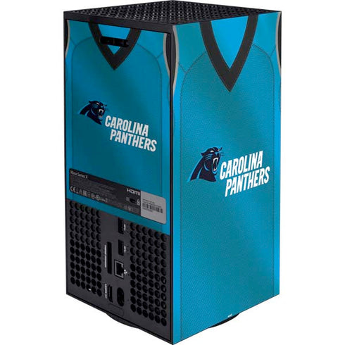NFL Carolina Panthers Team Jersey XBox Series X Digital Edition Bundle Skin