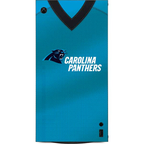 NFL Carolina Panthers Team Jersey XBox Series X Digital Edition Console Skin