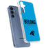 NFL Carolina Panthers Team Motto Galaxy A55 5G Clear Case