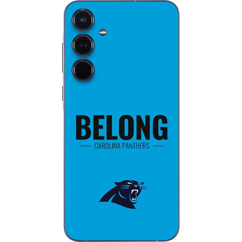 NFL Carolina Panthers Team Motto Galaxy A55 5G Skin