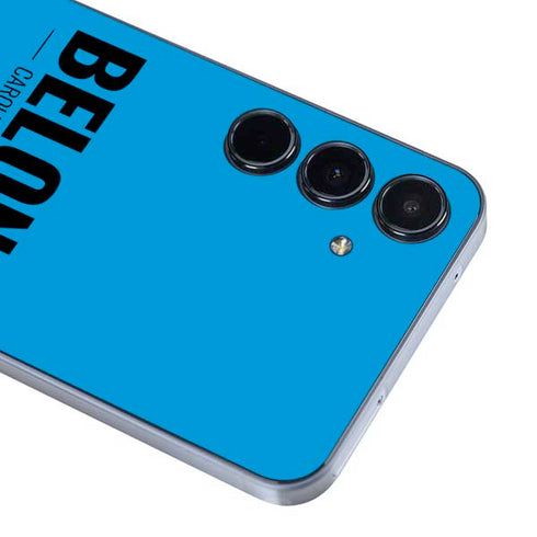 NFL Carolina Panthers Team Motto Galaxy A55 5G Skin