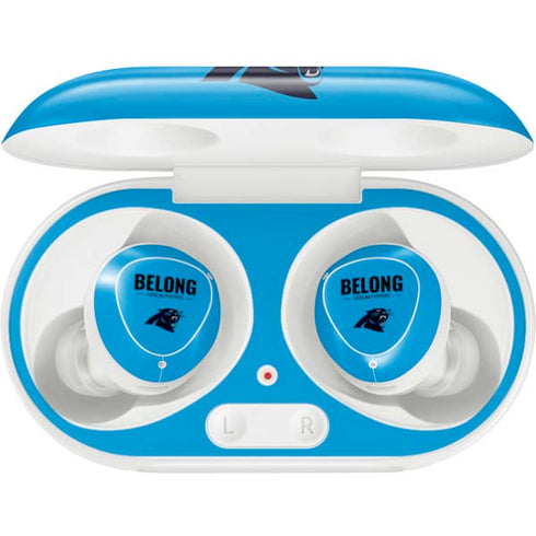 NFL Carolina Panthers Team Motto Galaxy Buds Plus Skin