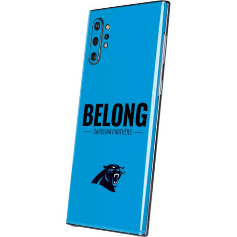 NFL Carolina Panthers Team Motto Galaxy Note 10 Plus Skin