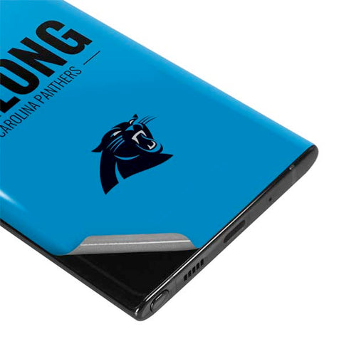 NFL Carolina Panthers Team Motto Galaxy Note 10 Plus Skin