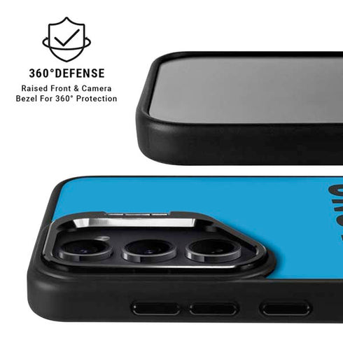 NFL Carolina Panthers Team Motto Galaxy S25 Kickstand Case