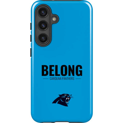 NFL Carolina Panthers Team Motto Galaxy S25 Plus Impact Case