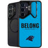 NFL Carolina Panthers Team Motto Galaxy S25 Plus Kickstand Case