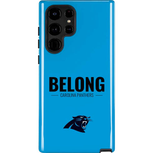 NFL Carolina Panthers Team Motto Galaxy S25 Ultra Impact Case