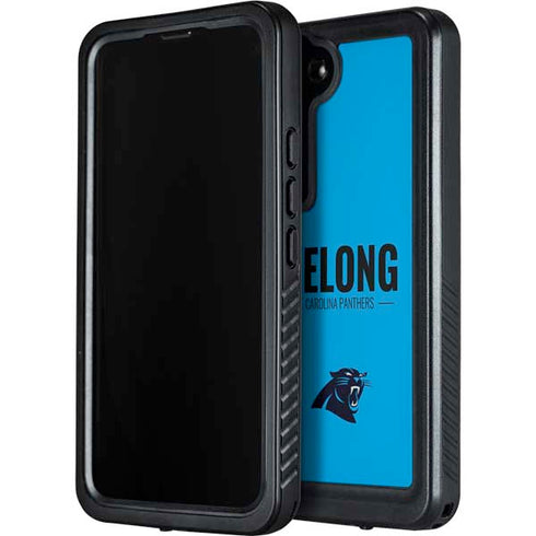 NFL Carolina Panthers Team Motto Galaxy S24 Waterproof Case