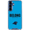 NFL Carolina Panthers Team Motto Galaxy S25 Clear Case