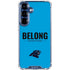 NFL Carolina Panthers Team Motto Galaxy S25 Plus Clear Case