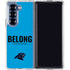 NFL Carolina Panthers Team Motto Galaxy Z Fold6 Clear Case