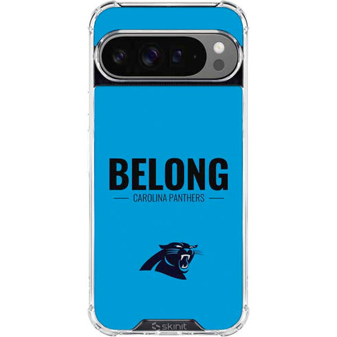 NFL Carolina Panthers Team Motto Google Pixel 10 Pro XL Clear Case