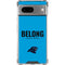 NFL Carolina Panthers Team Motto Google Pixel 8a Clear Case