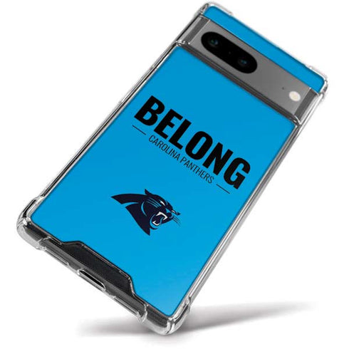 NFL Carolina Panthers Team Motto Google Pixel 8a Clear Case