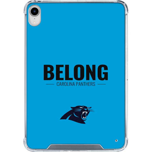 NFL Carolina Panthers Team Motto iPad 11th Gen (2025) Clear Case