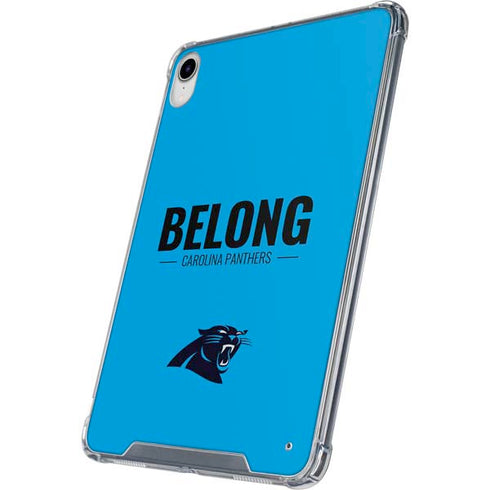 NFL Carolina Panthers Team Motto iPad 11th Gen (2025) Clear Case