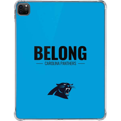 NFL Carolina Panthers Team Motto iPad Pro 11in (2024) Clear Case