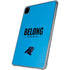 NFL Carolina Panthers Team Motto iPad Pro 11in (2024) Clear Case