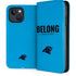 NFL Carolina Panthers Team Motto iPhone 15 Plus Folio Case