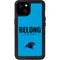 NFL Carolina Panthers Team Motto iPhone 15 Plus Waterproof Case