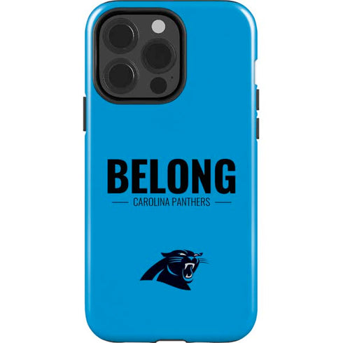 NFL Carolina Panthers Team Motto iPhone 15 Pro Impact Case