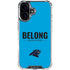 NFL Carolina Panthers Team Motto iPhone 16 Clear Case