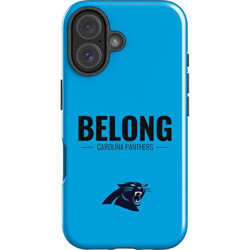 NFL Carolina Panthers Team Motto iPhone 16 Impact Case