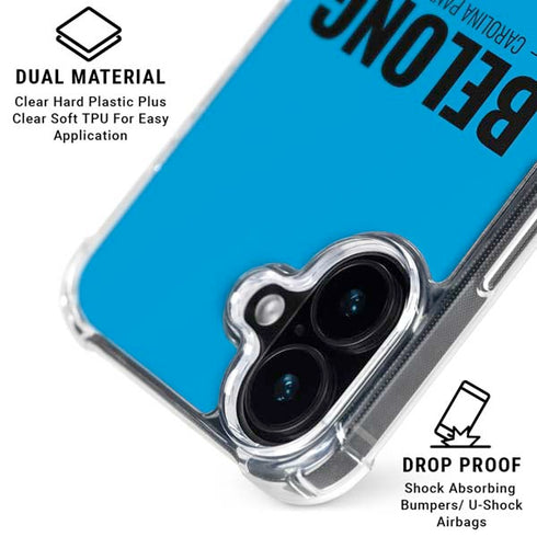 NFL Carolina Panthers Team Motto iPhone 16 MagSafe Case