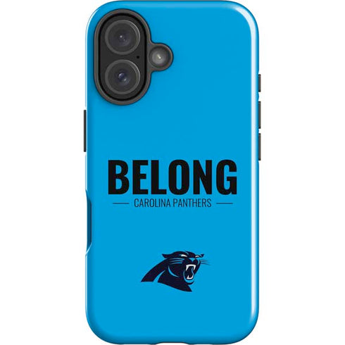 NFL Carolina Panthers Team Motto iPhone 16 Plus Impact Case