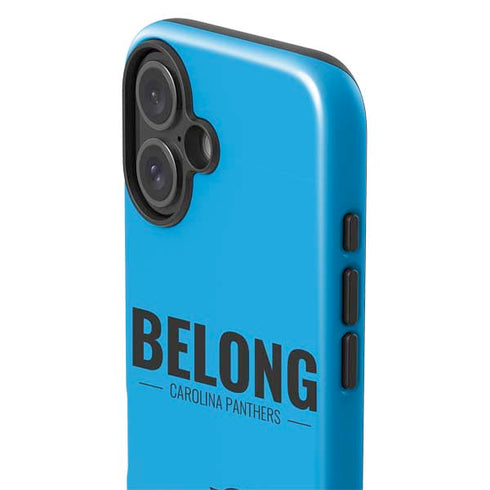 NFL Carolina Panthers Team Motto iPhone 16 Plus Impact Case