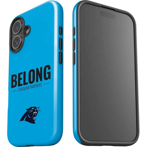 NFL Carolina Panthers Team Motto iPhone 16 Plus Impact Case