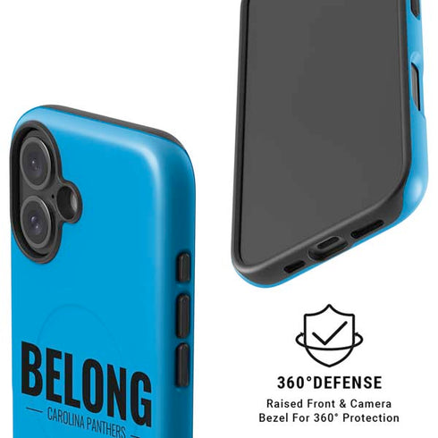 NFL Carolina Panthers Team Motto iPhone 16 Plus Magsafe Impact Case