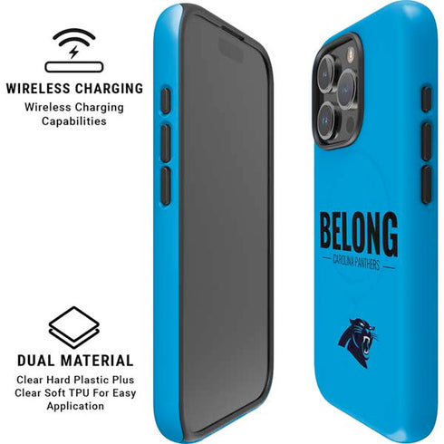 NFL Carolina Panthers Team Motto iPhone 16 Pro Max Magsafe Impact Case