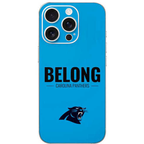 NFL Carolina Panthers Team Motto iPhone 16 Pro Skin