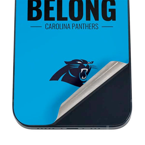 NFL Carolina Panthers Team Motto iPhone 16 Skin