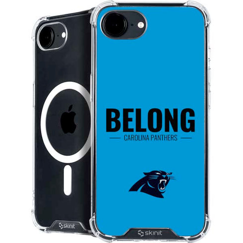 NFL Carolina Panthers Team Motto iPhone 16e MagSafe Case