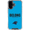 NFL Carolina Panthers Team Motto iPhone 17 Clear Case