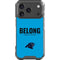 NFL Carolina Panthers Team Motto iPhone 18 Pro Clear Case