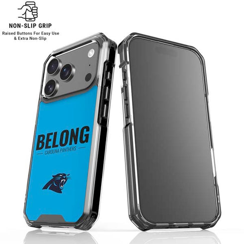 NFL Carolina Panthers Team Motto iPhone 18 Pro Clear Case
