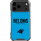 NFL Carolina Panthers Team Motto iPhone 18 Pro Max Clear Case