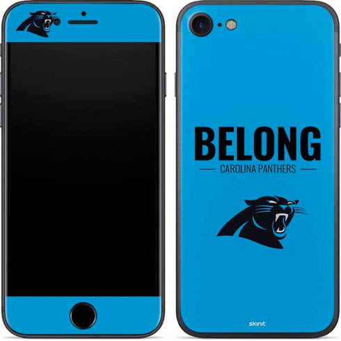 NFL Carolina Panthers Team Motto iPhone 8 Skin