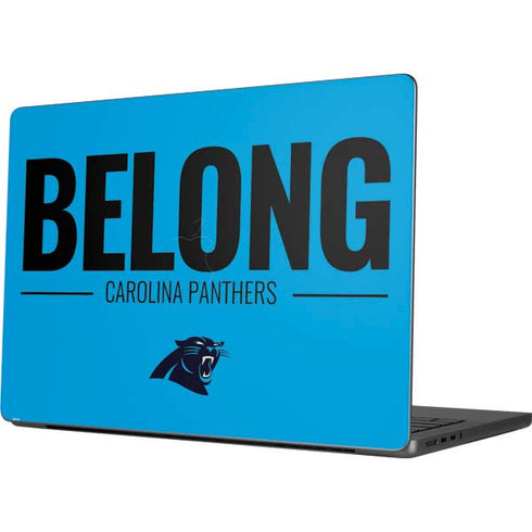 NFL Carolina Panthers Team Motto Apple MacBook Pro 14-inch Skin