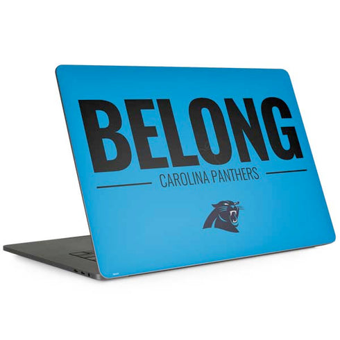 NFL Carolina Panthers Team Motto MacBook Skins