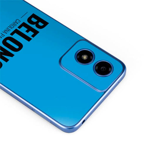 NFL Carolina Panthers Team Motto Moto G Play 4G (2024) Skin
