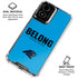 NFL Carolina Panthers Team Motto Moto G Power 5G (2024) Clear Case